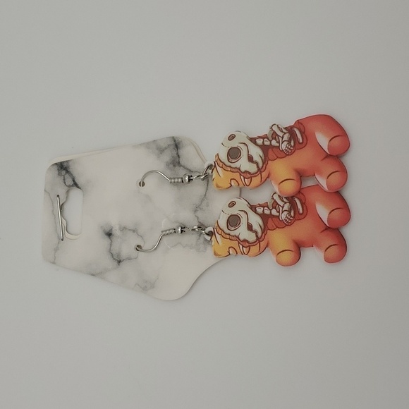 Skellington Gummybear Earrings - Picture 4 of 6